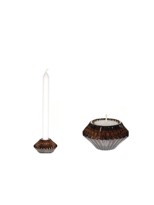 Glass Candle Holder Glass Candle Holder