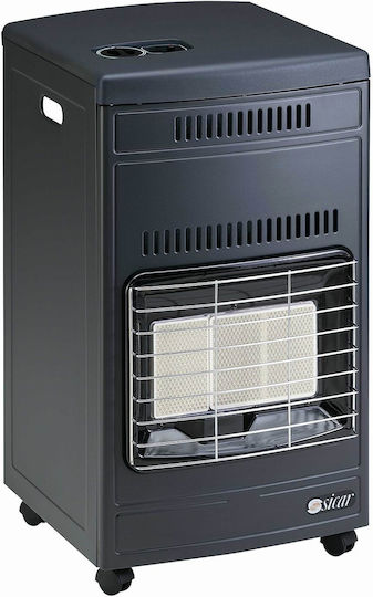 Sicar Euro 90 Κεραμική Σόμπα Υγραερίου 4200W Γκρι 40.5x44.5x77cm