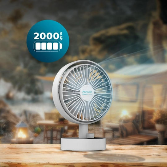 Cecotec Energysilence 2000 Mini Ventilator 6W Weiß