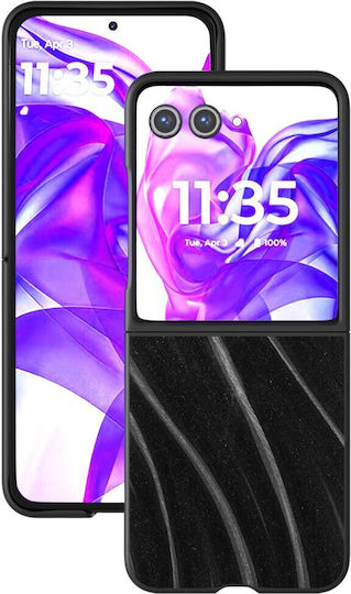50 Ultra 5g Back Cover Plastic Black (Motorola Razr 50 Ultra 5G)
