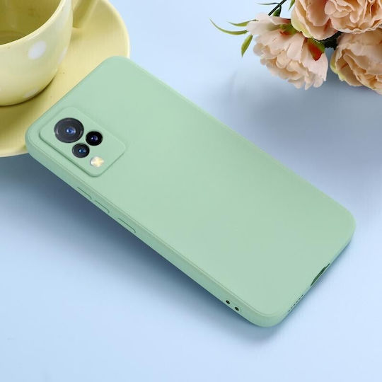 Pure Color Задна корица Силикон Зелен (Vivo V21 5G)