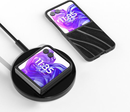 50 Ultra 5g Back Cover Plastic Black (Motorola Razr 50 Ultra 5G)