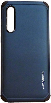 Motomo Tough Armor Plastic Back Cover Blue (Galaxy A50)