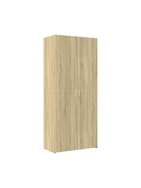 Шкаф За Дневна От ПДЧ Дъб 80x42.5x249см