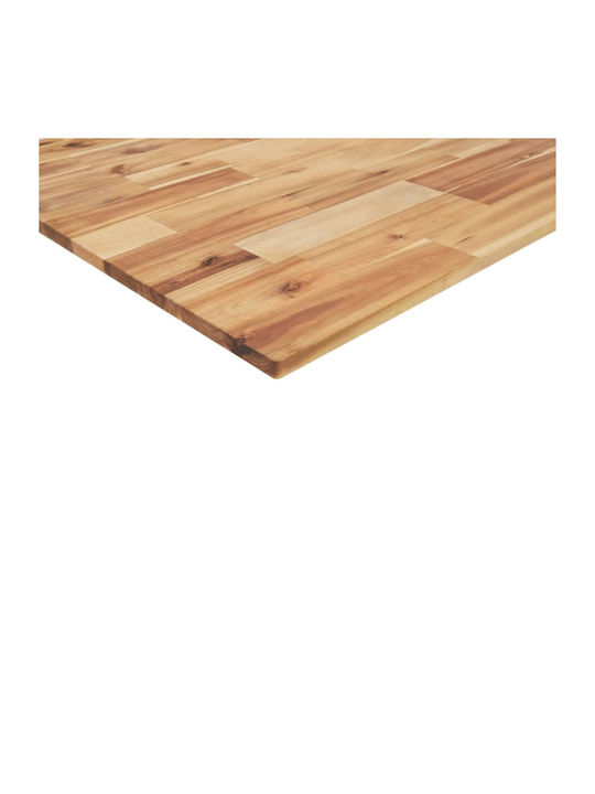 vidaXL Rectangular Office Desk Surface made of Solid Wood Acacia 60x40x2cm 4008812 1pcs