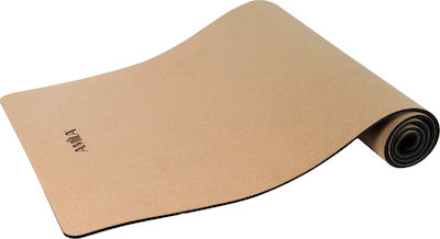 Amila Yoga/Pilates Mat Beige (173x61x6cm)