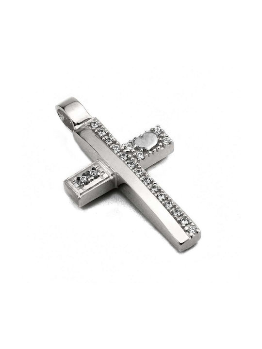 Goldsmith Women's Gold Cross 14K Double Sided