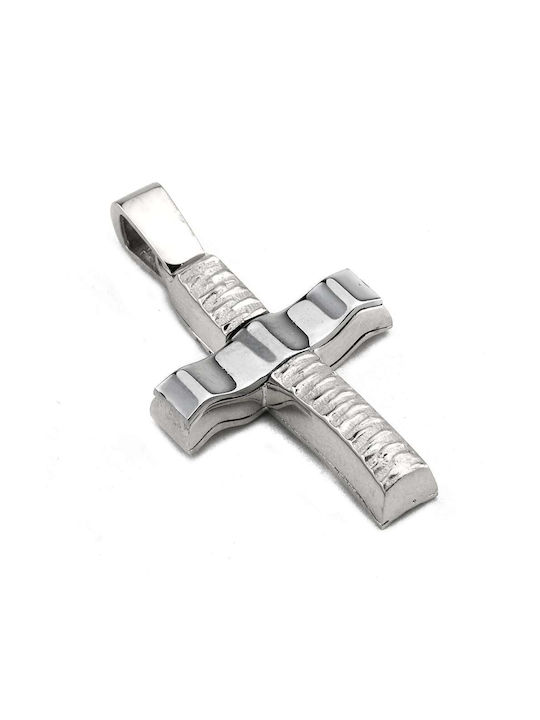 Goldsmith Men's Gold Cross 14K Double Sided