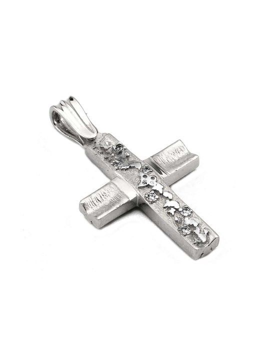 Goldsmith Women's Gold Cross 14K Double Sided