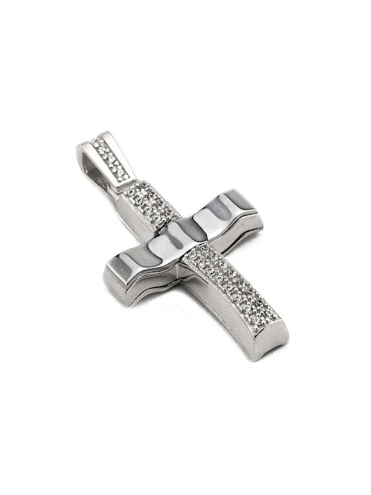 Goldsmith Women's Gold Cross 14K Double Sided