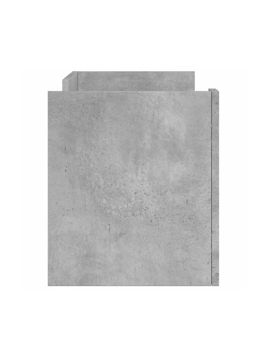 Έπιπλο Τηλεόρασης Γκρι Μ80xΠ35xΥ40cm