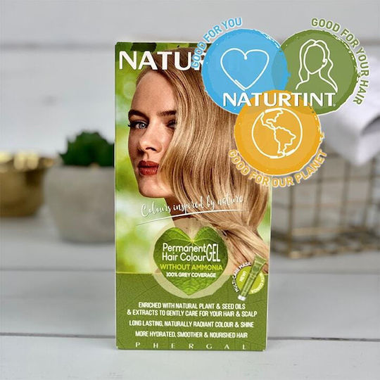 Naturtint Βαφή Μαλλιών Χωρίς Αμμωνία 9n (ξανθό Μελί) 170ml
