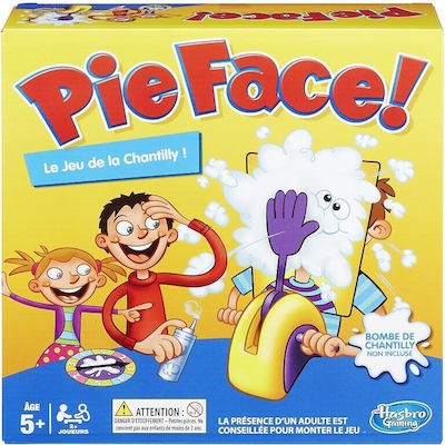 Hasbro Joc de Masă Pie Face Spiel pentru 2+ Jucători 5+ Ani (GER)