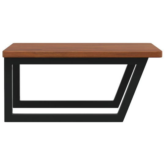 vidaXL Waschtisch ohne Waschbecken L60xB60xH2.5cm Coffee