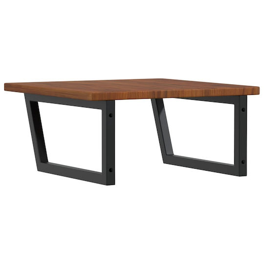 vidaXL Waschtisch ohne Waschbecken L60xB60xH2.5cm Coffee