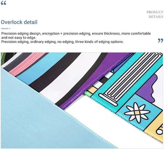 Ebest 900*400*4mm Non-Slip Mouse Pad Eb-00020 Multicolor