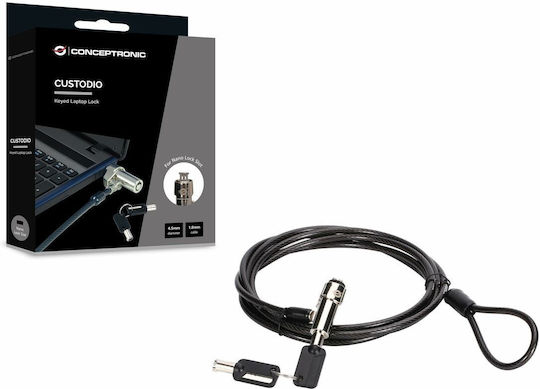 Conceptronic 110507207101 1.8m Sicherheitskabel