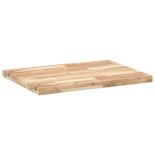 vidaXL Countertop without Sink L80xW60xH4cm Coffee