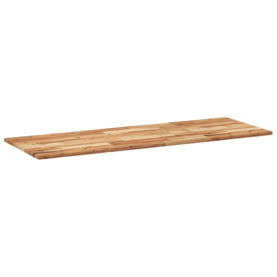 vidaXL Πάγκος χωρίς Νιπτήρα Μ140xΒ50xΥ2cm Καφέ