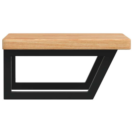 vidaXL Πάγκος χωρίς Νιπτήρα Μ50xΒ50xΥ4cm Καφέ