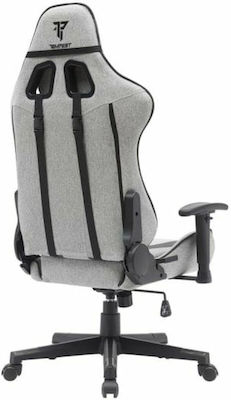 Tempest Gaming Conquer Fabric Gaming Chair with Adjustable Arms Grey / Red