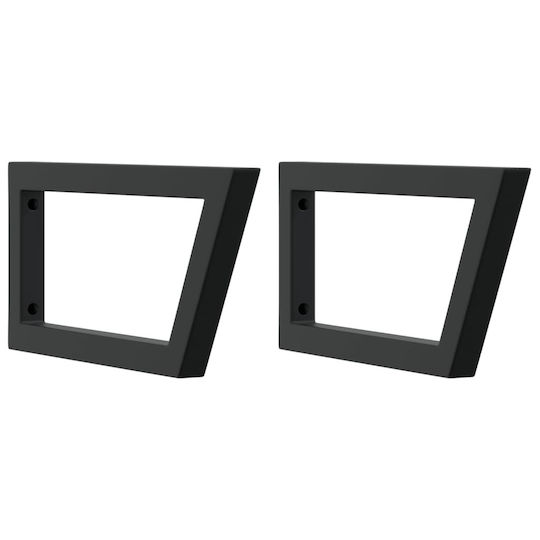 vidaXL Πάγκος χωρίς Νιπτήρα Μ50xΒ50xΥ2.5cm Καφέ