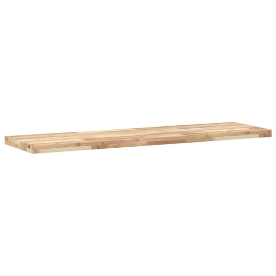 vidaXL Waschtisch ohne Waschbecken L140xB40xH4cm Solid Acacia