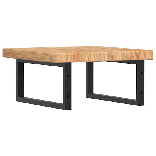 vidaXL Πάγκος χωρίς Νιπτήρα Μ50xΒ50xΥ4cm Καφέ