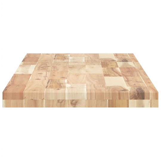 vidaXL Waschtisch ohne Waschbecken L140xB40xH4cm Solid Acacia