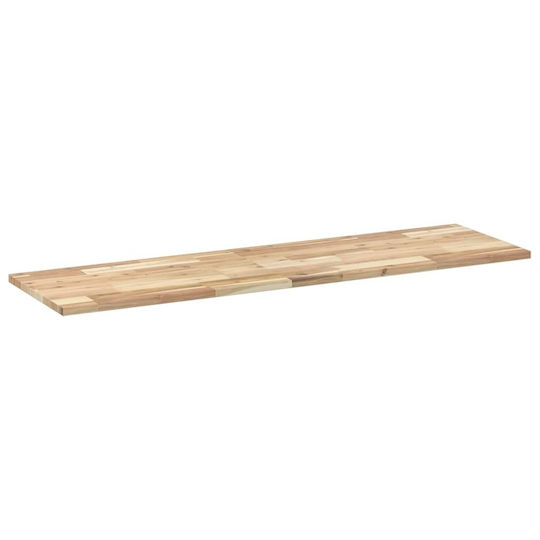 vidaXL Waschtisch ohne Waschbecken L160xB40xH2cm Raw