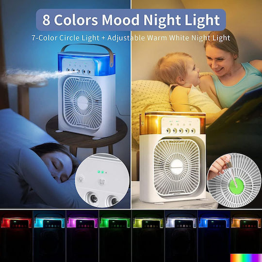 Air Cooler Mini Ventilator Kühlung Usb – 10w – Weiß