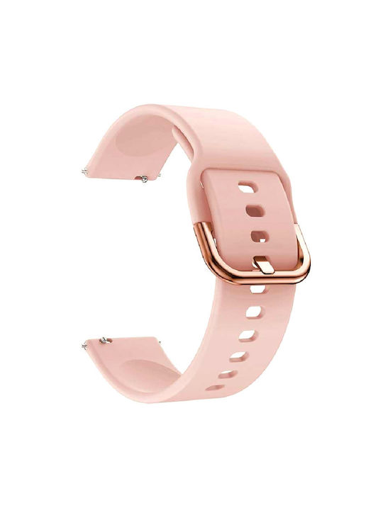 Spacecase Λουράκι Σιλικόνης Ροζ (Galaxy Watch 42mm)