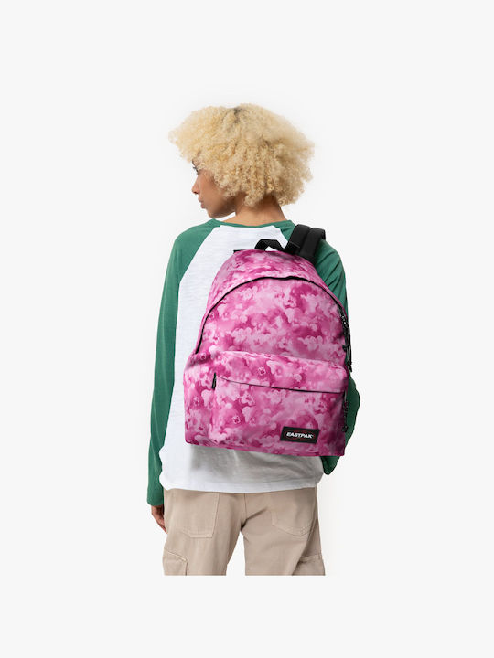 Eastpak Padded Pak'r Ученическа Чанта Обратно Junior High-High School в Розов цвят 24лт