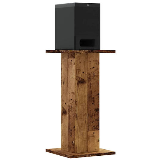 vidaXL PA Speaker Mount height 30-30cm in Brown Color