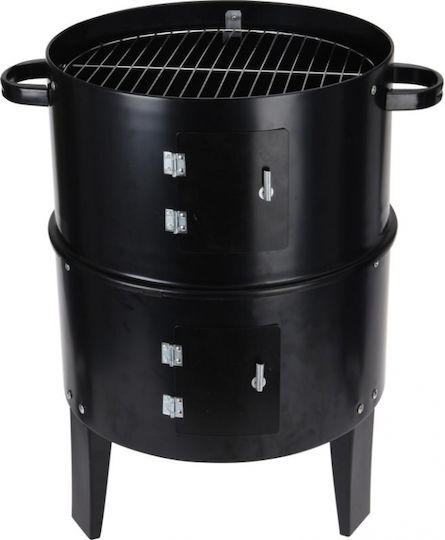 BBQ Collection Holzkohlegrill mit Deckel und Thermometer 78cmx40cm