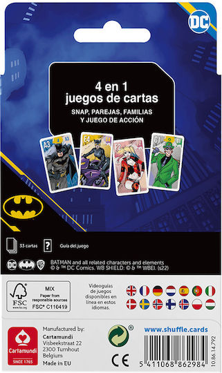 Настолна игра Batman за 2-4 играчи 4+ години (ES) Cartamundi