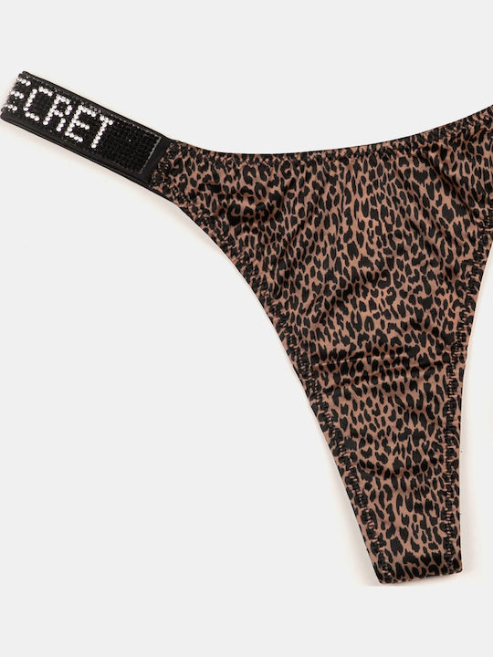 Εσώρουχο Σλιπ Strass Animal Animal