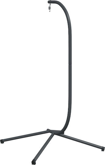 vidaXL Βάση Αιώρας Μεταλλική Ανθρακί 104x100x197cm