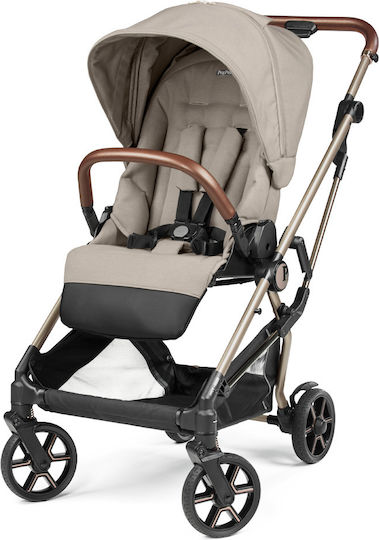 Peg Perego Vivace Astral Adjustable Baby Stroller Suitable for Newborn Beige 9.4kg
