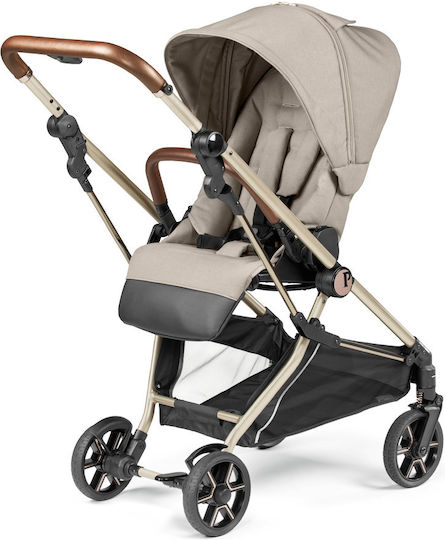 Peg Perego Vivace Astral Adjustable Baby Stroller Suitable for Newborn Beige 9.4kg