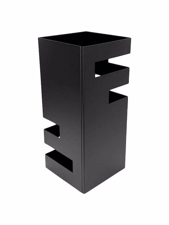 Import Hellas Metallic Umbrella Rack 56 Black 19x19x44cm