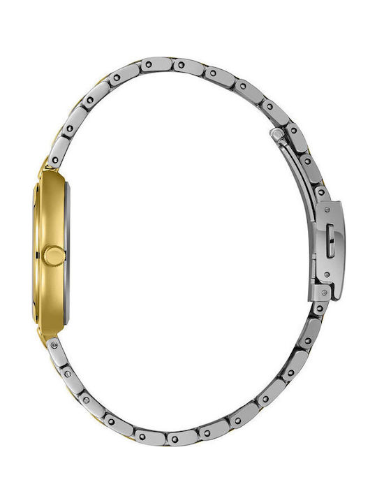 Lee Cooper Γυναικείο Ρολόι 32mm Μπαταρίας με Χρυσό Μεταλλικό Μπρασελέ