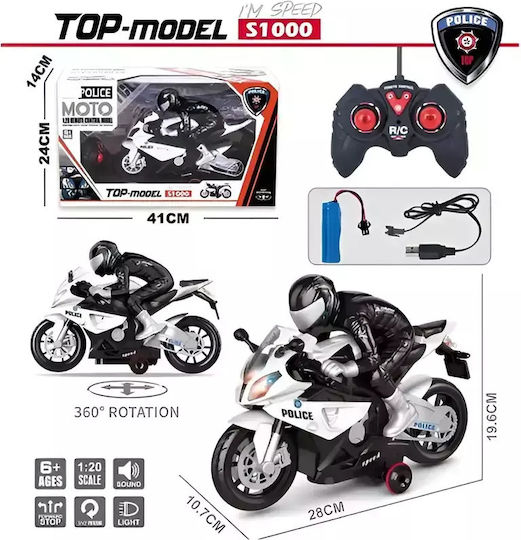 Gounaridis Toys Remote Controlled Motorcycle