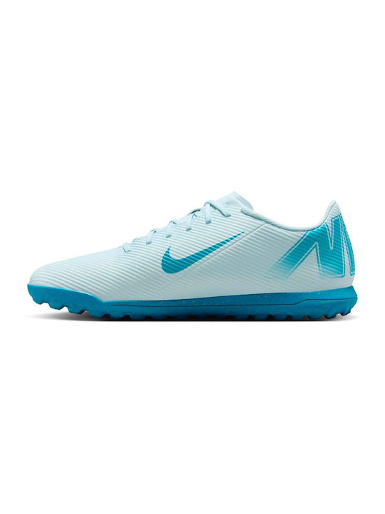 Nike Vapor Low Football Shoes with Molded Cleats Blue