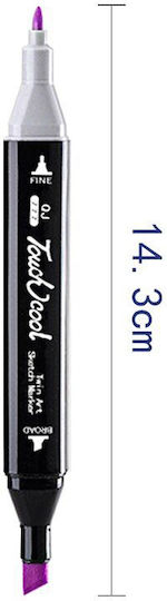 Double Drawing Markers Double Tip Set 80pcs