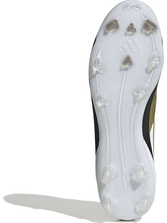 adidas F50 League Messi Ποδοσφαιρικά Παπούτσια με Τάπες FG/MG Gold Metallic / Cloud White / Core Black adidas F50 League Messi Ποδοσφαιρικά Παπούτσια με Τάπες FG/MG Gold Metallic / Cloud White / Core Black
