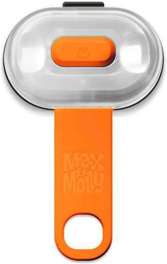 Max & Molly Matrix Ultra Hängendes LED-Sicherheitslicht Orange 12x7cm