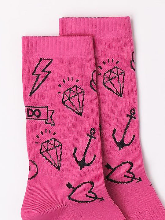 iDO Kids' Socks Fucsia