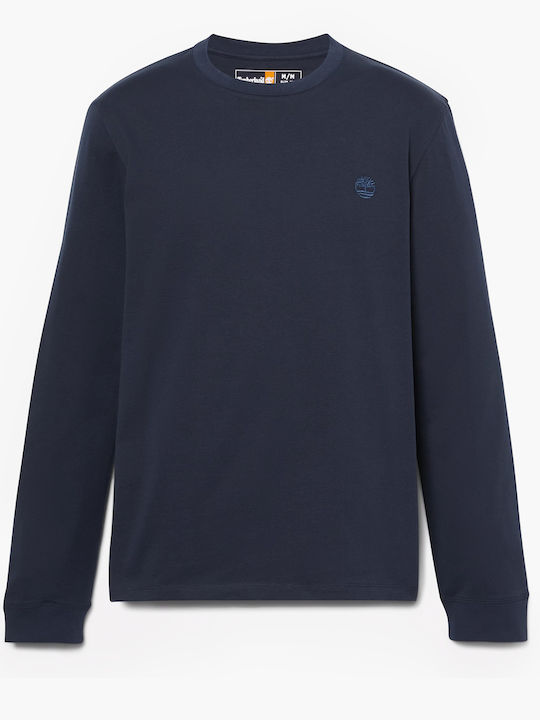 Dunstan River Long Sleeve Blouse Navy Blue