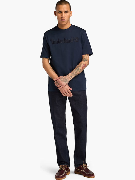 T-shirt Navy Μπλε